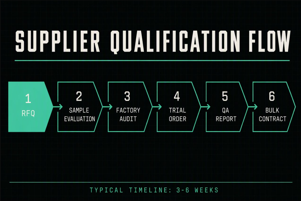 SUPPLIER OUALIFICATION FLOW